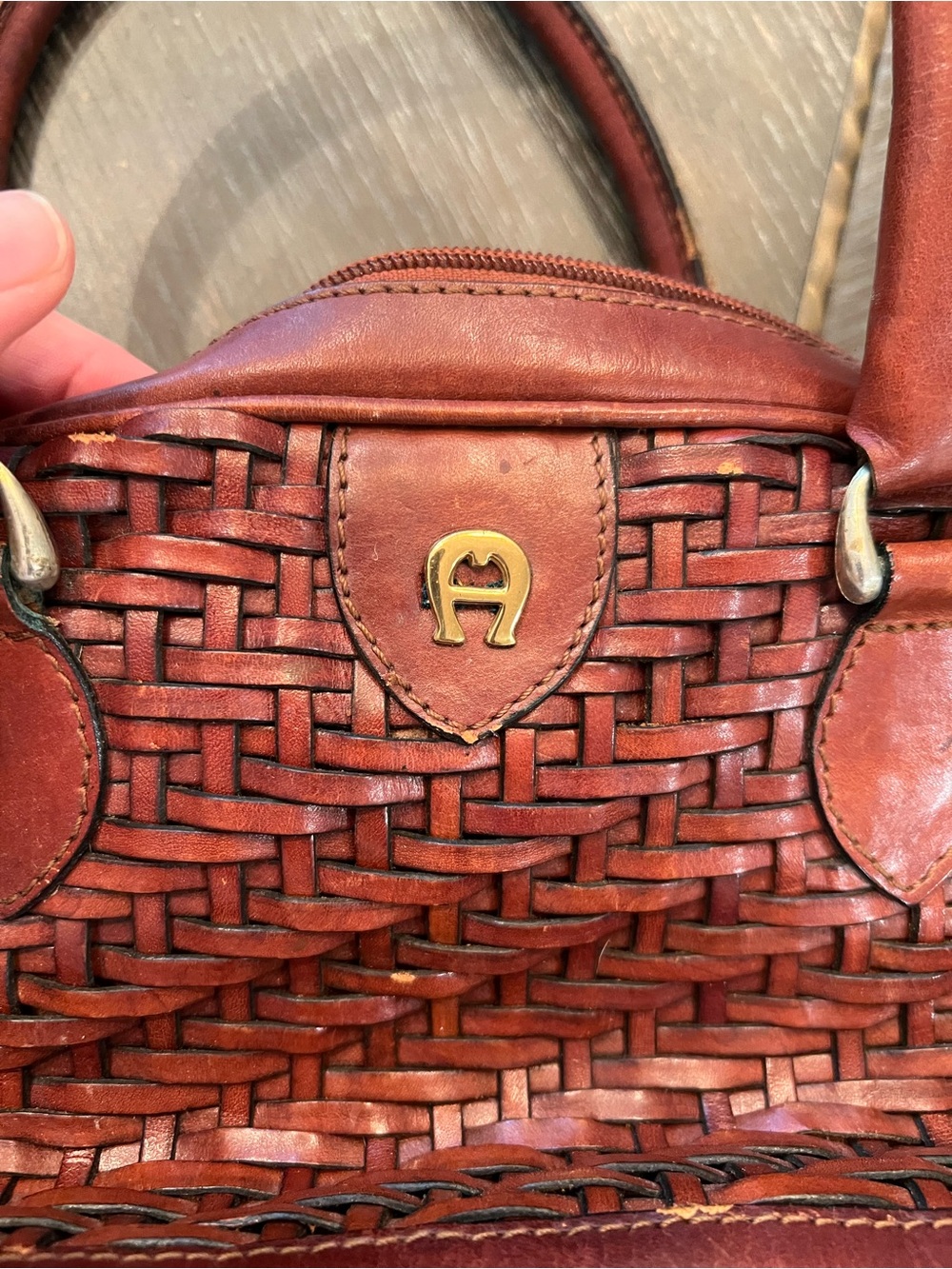 Etienne Aigner bag, well loved. See straps - Picture 2 of 7